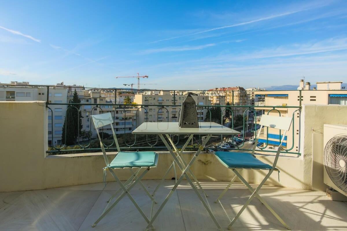 B018-Bright Apartment With Balcony - Cannes Croisette Extérieur photo